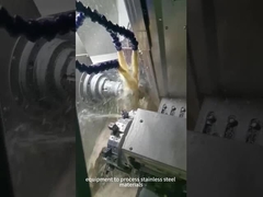 의료용 스테인리스 스틸 환기용 CNC 자동 톱니 가공 부품